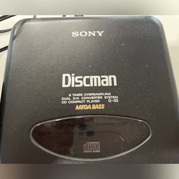 Vintage 90s Sony Discman - Picture 1 of 2